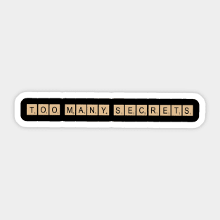 Setec Astronomy Anagram Sticker